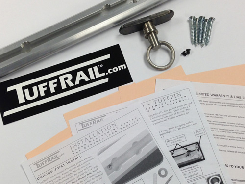 TuffRail® slide pin package